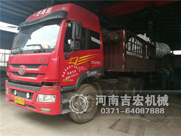 2.1&times;7米石英砂球磨機發往湖北